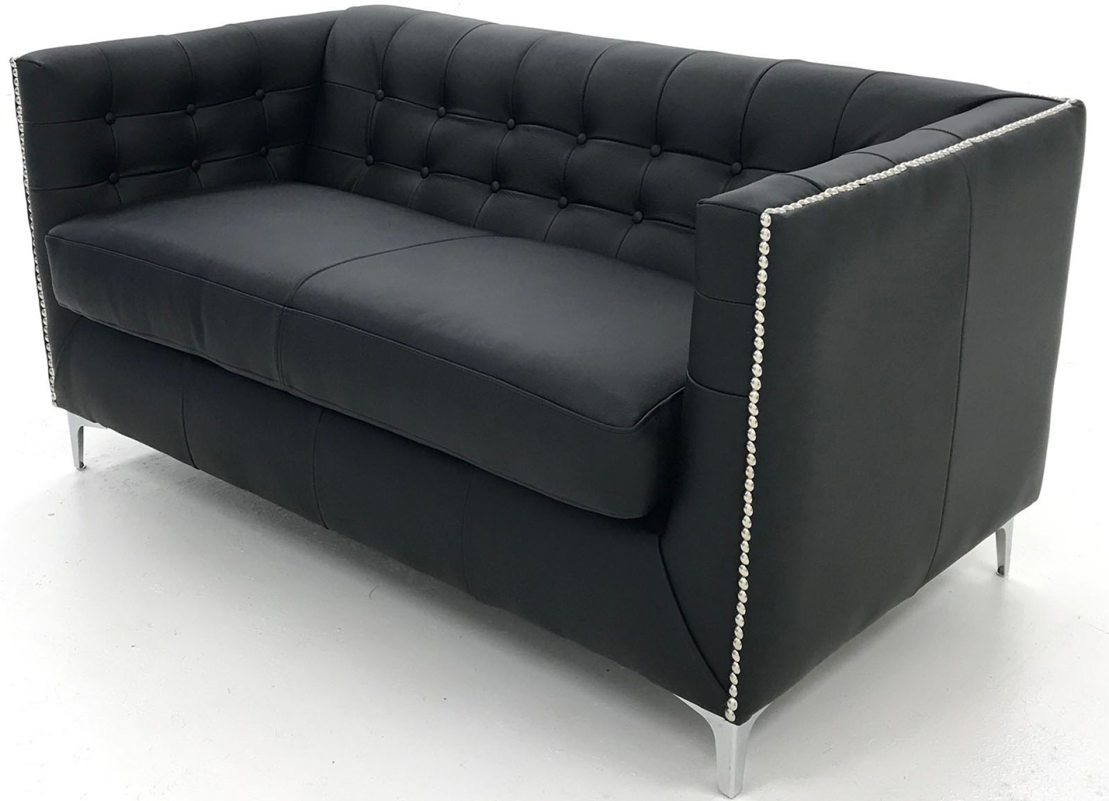 Cambridge Collection Love Seat Black