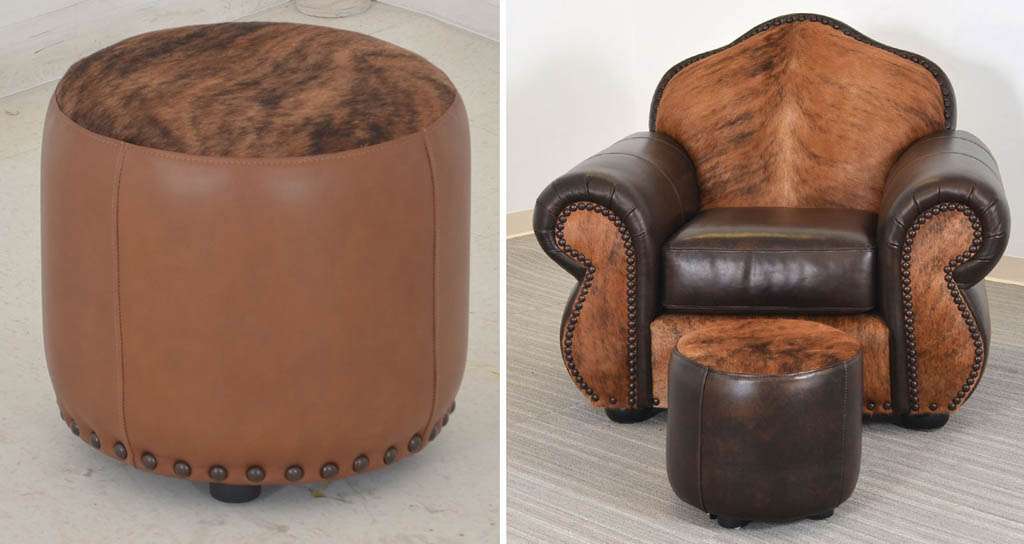 Barrel Ottoman