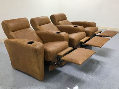 Olivier Home Theater 3 Seat Angle Open