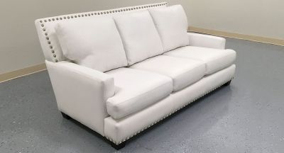 Kara Sofa White Angled